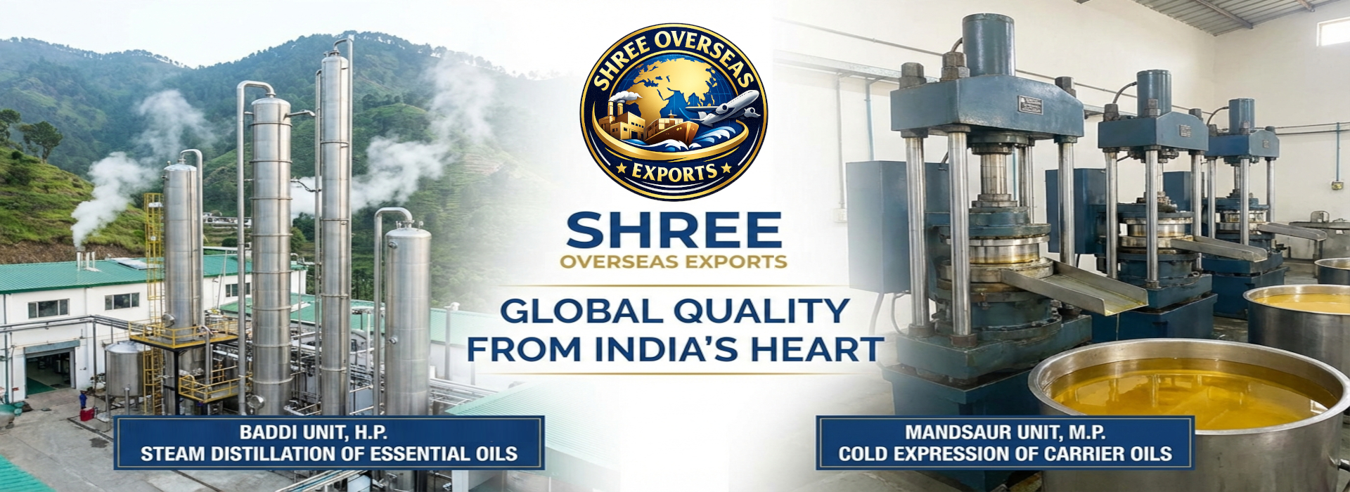 Essential Oils & Carrier Oils Maufacturing Units