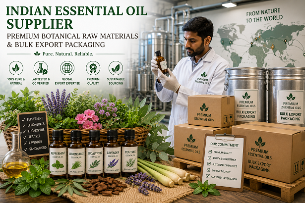 why businesses prefer Indian essential oil suppliers for bulk orders