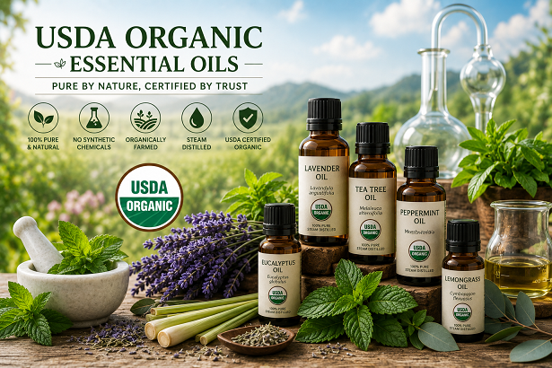 USDA Organic Essential Oils